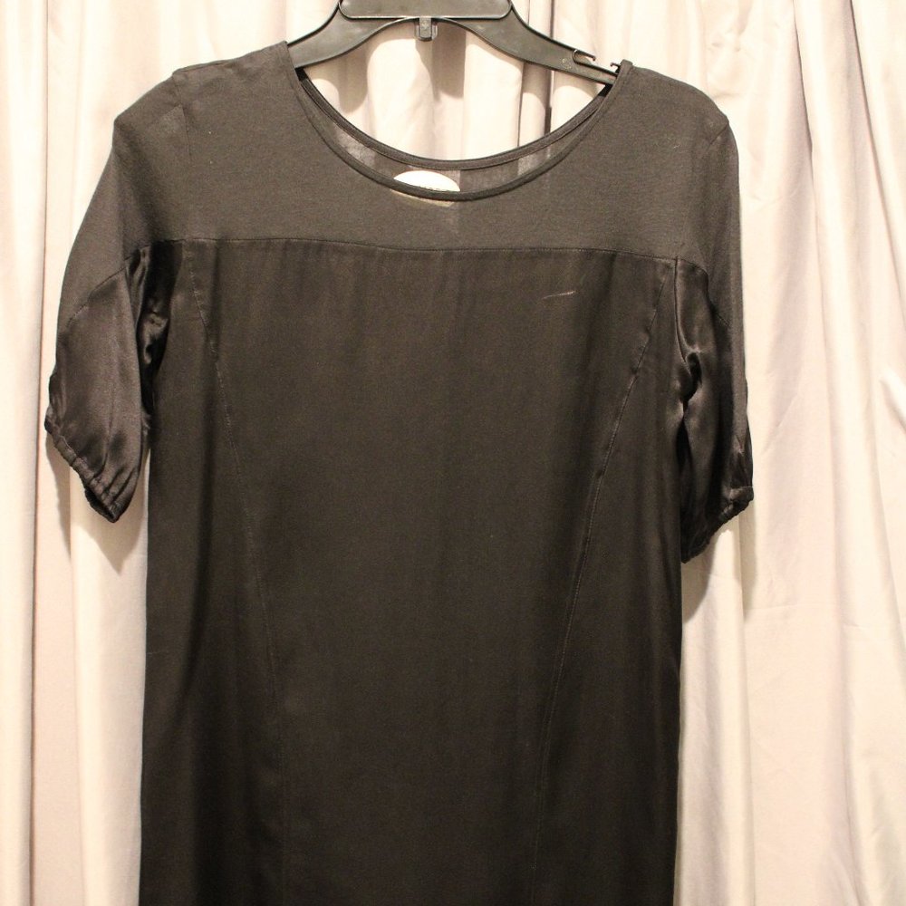 Black Loose Short Dress